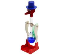 Ujjdwiurgh Transparent Drinking Bird with Fluid Motion Balance Drink Water Bird Non-Stop Kids Educational Toys, Easy Install Easy to Use A