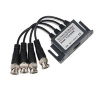 Ujjdwiurgh Trend 4-Way 4-Channel Video Balun BNC UTP CAT5 Transmitter for CCTV/Surveillance Camera Coaxial HD Transmitter