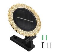 Ujjdwiurgh Tuya Smart Zigbee Solar Light and Rain Sensor Alarm Real-Time Notification Light Sensing Rain Detector 2-in-1