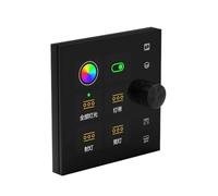 Ujjdwiurgh Tuya Wifi Smart Switch Panel Smart Home Zigbee Switch for Multi-Channel Lights Scenes Curtains Dimming Switches