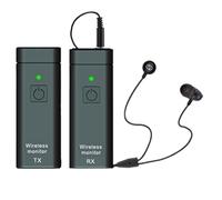 Ujjdwiurgh UHF Wireless In-Ear Monitor System Professional Digital Sound Stage Broadcast Sound Card Outdoor Transmitter Receiver