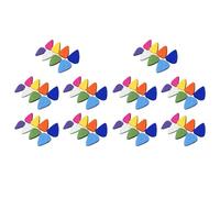 Ujjdwiurgh Ukulele Picks Felt Picks/Plectrums for Ukulele and Guitar,80 Pieces Guitar Picks,Multi-Color
