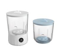 Ujjdwiurgh Underwear Washing Machine - Rechargeable Mini Washing Machine W/ 1.5L Tubs, Hand-Wash Tech for Travel, Camping, Dorm