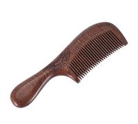 Ujjdwiurgh Unisex Sandalwood Comb Women Men Home Travel Wood Anti-Static Fine-Tooth Comb Wooden Handles Hair Comb