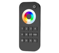 Ujjdwiurgh Universal RGB+ CCT Smart Dimmer 2.4G Remote Control Dimmer Push Button for CW CCT Strip Light RT10