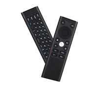 Ujjdwiurgh Universal TV Remote Keyboard Mini with 2.4G and Bluetooth Wireless, Rechargeable Air Mouse& IR, Aluminum Alloy