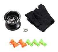 Ujjdwiurgh Unresponsive LIGHT CHASER X3 Competitive Yo-Yo,Alloy Yoyo for Beginners,and Practise Tricks with Glove and Strings