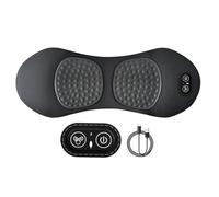 Ujjdwiurgh Upadate for Pain Relief Deep Tissue Back Massager with Heat, Electric Lumbar Support Pillow Rechargeable Upgraded Version