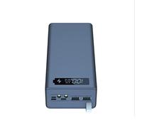 Ujjdwiurgh USB 16X18650 Battery Bank Case Battery Charge Storage Boxes C16 with LED Lighting Detachable for Smartphone Charging