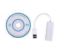 Ujjdwiurgh USB 2.0 to RJ45 LAN Ethernet Network Adapter For Laptop PC