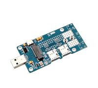 Ujjdwiurgh USB 3.0 M. 2 Adapter Module 3042/3052 with Dual NANO SIM Card Slot 3G/4G/5G/LTE Support for Desktop PC