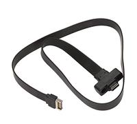 Ujjdwiurgh USB 3.1 Front Panel Type E to Type C Extension Cable,Gen 2 (10 Gbit/S) Internal Adapter Cable,with 2 Screws (50cm)