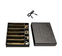 Ujjdwiurgh USB 5V 9V 12V Output DIY 18650 Battery UPS Power Supply Box for DVR Wireless Router Modem Mobile Phone LED