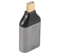 Ujjdwiurgh USB C Adapter Type-C Female to -Compatible DP MiniDP Male Adapter HD Video 4K@60Hz (MINI DP-Compatible Interface)