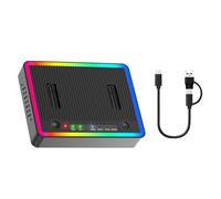 Ujjdwiurgh USB-C Dock M. 2 Duplicator Cloner Dual-Bay Offline 20Gbps NVMe PCIE NGFF Station for 22110 2280 2260 2242 2230 M. 2 SSD