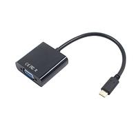 Ujjdwiurgh USB-C USB3.1 Type C for Adapter Cable VGA Male to VGA Female Video Transfer Converter 1080P for 12 inch