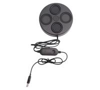 Ujjdwiurgh USB Speakers for Laptop with Bluetooth 4.9" 26mm Ultrathin Magnetic Stereo Surround Sound 6Ohm 6Wx2 for PC