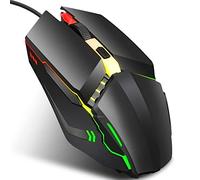 Ujjdwiurgh USB Wired Gaming Mouse Computer Office Gaming Competitive Mouse