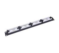 Ujjdwiurgh UTP 24 Port Rj45 Patch Panel Rack Cable Wall Mounted Bracket Connector Rack Tool Ethernet Lan Network Adapter CAT6