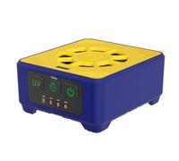 Ujjdwiurgh UV Curing Light High-Efficiency Smoke Extractor Fan for Phone Soldering Repair Smoke Remove Paste Oil Dry