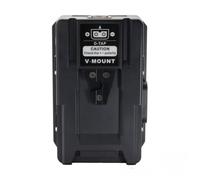 Ujjdwiurgh V-Mount Battery Hanging Plate Dtap Output Metal Triangle Copper Plated Terminal V-Port Adapter