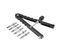 Ujjdwiurgh V Style Lens Opener Repairing Spanner Wrench with 6 Type Tip Options for DSLR Camera Lenses for Diameter 37mm to 86mm