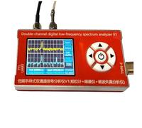 Ujjdwiurgh V1 Dual Channel Digital Low-Frequency Signal Analyzer 10Hz-800KHz Phase Meter+Spectrometer+Harmonic Distortion Analyzer