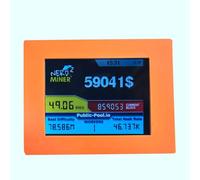 Ujjdwiurgh V2 Miner 2.8 Inch LCD Display 56KH/S Bitcoin Solo Miner Miner BTC Lottery Miner