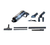 Ujjdwiurgh Vacuum Cleaner USB Charging Car Household Vacuum Cleaner Small Car with High Power Powerful Cleaning Black