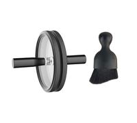 Ujjdwiurgh Vinyl Record Cleaner Clamp Record Waterproof Cleaning Clip LP Vinyl Record Cleaning Set Label Saver Protector Black