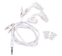 Ujjdwiurgh Water proof In-ear Headphone Earphone for MP3 MP4 Underwater White