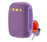 Ujjdwiurgh Waterproof Bluetooth Bicycle Riding Speaker Type-C USB Rechargeable Portable Outdoor Compatible for Scooter Motorcycle Violet