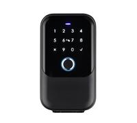 Ujjdwiurgh Waterproof Cover Safe Tuya Code Fingerprint Bluetooth WiFi Smart Key Box App Remote Wall Mount Combination Door Lock Box