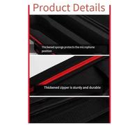 Ujjdwiurgh Waterproof Storage Case-Hard Shell Carrying Bag for Handheld Microphones-Travel-Friendly Design