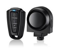Ujjdwiurgh Waterproof Wireless USB Rechargeable Vibration Alarm for Bicycle and Motorcycle Anti-Theft Security System