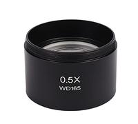 Ujjdwiurgh Wd165 0.5X Stereo Microscope Auxiliary Objective Lens Barlow Lens with 1-7/8 Inch(M48Mm) Mounting Thread