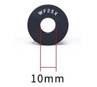 Ujjdwiurgh WF25X Biological Microscope Eyepiece Installation Size 23.2MM Field of View 9MM Eyepiece
