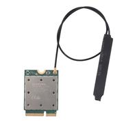 Ujjdwiurgh Wifi 7 QCNCM865 M.2 Network Card Bluetooth 5.3 Up to 5.8Gbps Wifi 6E Wlan Adapter for Win11