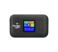 Ujjdwiurgh Wifi Router 4G Wireless Portable Modem Mini Outdoor Hotspot 150mbps Pocket Mifi Sim Card Slot Repeater Iron-Gray