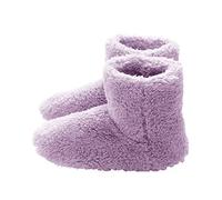 Ujjdwiurgh Winter USB Heater Foot Shoes Plush Warm Electric Slippers Feet Heated Washable Electric Shoes Pad Heating Insoles 35-39