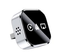 Ujjdwiurgh Wired AirPlay Carplay Adapter 3 in 1 Wireless USB Dongle Android Auto Plug and Play B