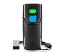 Ujjdwiurgh Wireless 2D Barcode Scanner Bluetooth Mini Scanner Support Android POS