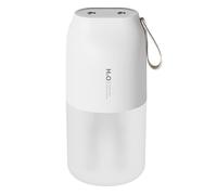 Ujjdwiurgh Wireless Air Humidifier Diffuser Rechargeable Double Nozzle Essential Oil Diffuser Mist Maker Humidifier Easy to Use White