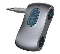 Ujjdwiurgh Wireless Bluetooth 5.0 Stereo Transmitter Receiver Bluetooth Aux Receiver for Car Audio, Home Stereo, Headphones, PC,TV