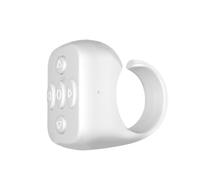 Ujjdwiurgh Wireless Bluetooth Air Mouse Mobile Selfie Lazy Instant Remote Control Ring Music Video Controller for Laptop Phone for Pad Phone, Scroller Remote B