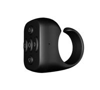 Ujjdwiurgh Wireless Bluetooth Air Mouse Remote Scrolling Ring Bluetooth Page Turner Mobile Selfie Lazy Instant Remote Control Ring Music Video Controller for Laptop Phone A