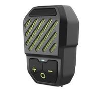 Ujjdwiurgh Wireless BT Microphone Clip-on Speaker Pocket Bluetooth Speaker Lavalier for Sports Work Cycling Green