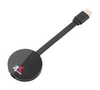 Ujjdwiurgh Wireless Display Receiver 4K -Compatible WiFi Display Adapter 5G+2.4G for Android/IOS/Easy Install Easy to Use