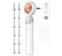 Ujjdwiurgh Wireless Ear Otoscope with 1080P HD Camera and 4 LED Lights 1.38" IPS Display Ear Camera Ear Scopes with Inspection Head