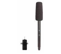 Ujjdwiurgh Wireless Interview Microphone Noise Cancelling Microphone for SLR Camera Dedicated to News Reporters (1 to 1)